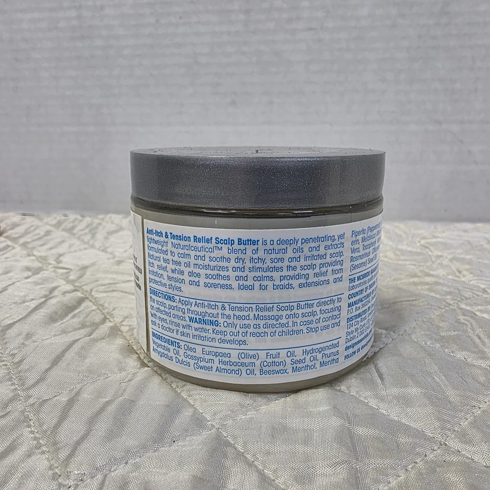 DESIGN Anti-Itch & Tension Relief Scalp Butter (Tea Tree & Aloe)‎ (5 oz)